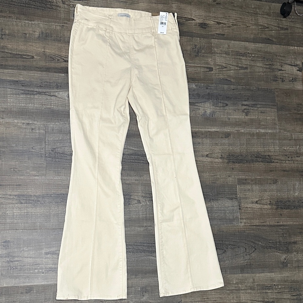 PacSun Light Tan Flare Pants